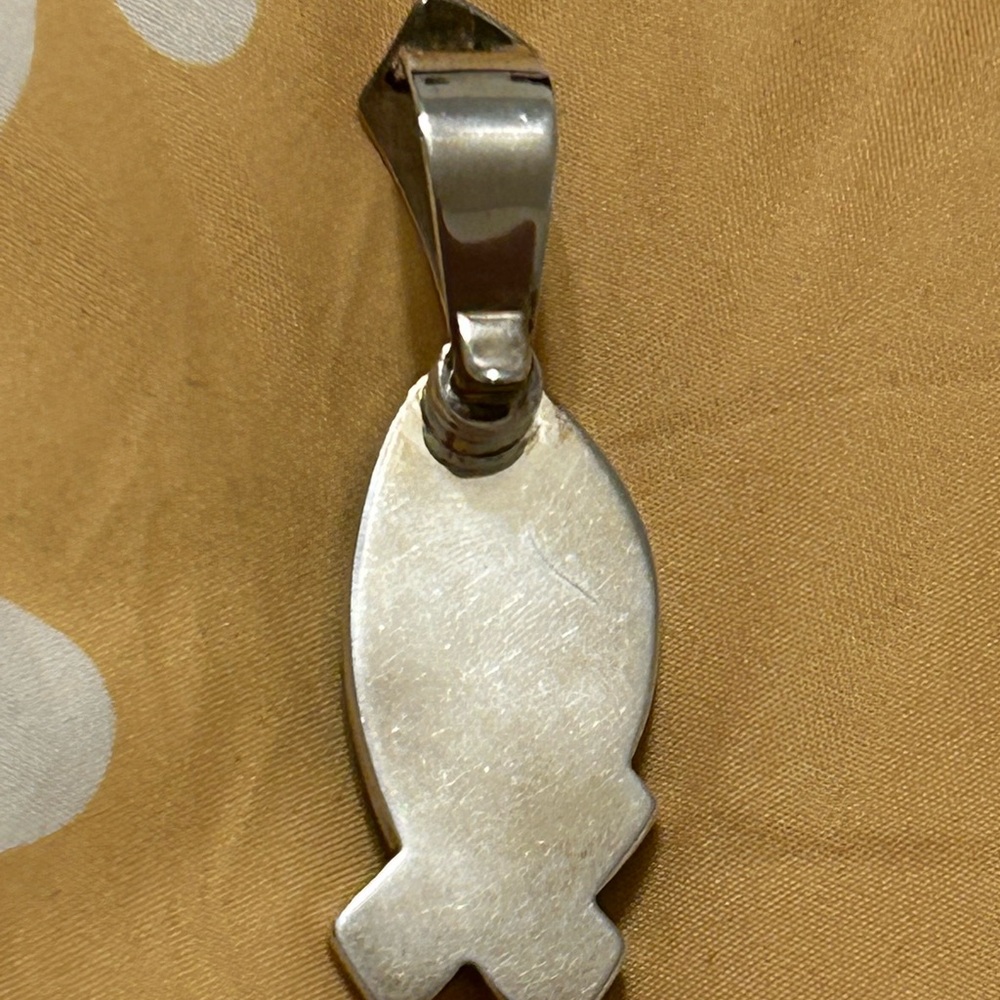 Jay King DTR Turquoise Inlaid Pendant - Picture 4 of 5